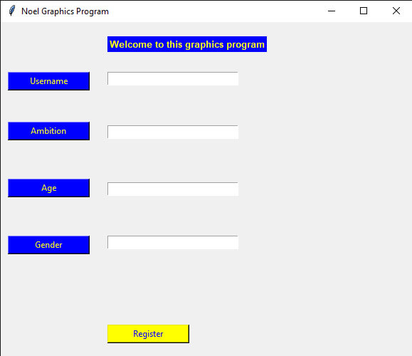 Create A Graphic Form Or Program With Tkinter Python By Josh099 Fiverr 3099