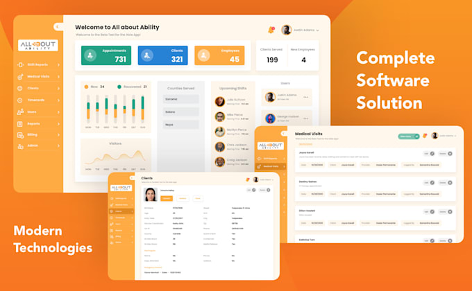 Make professional web application and management system by ...