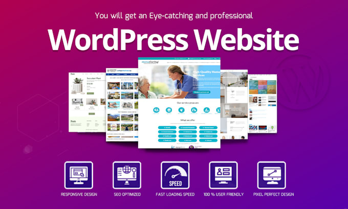 design wordpress business website