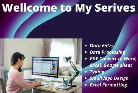 professional data entry typing copy and paste