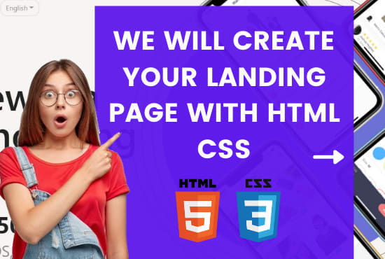 Create a responsive html5, css3 and bootstrap5 landing page by Threedy ...
