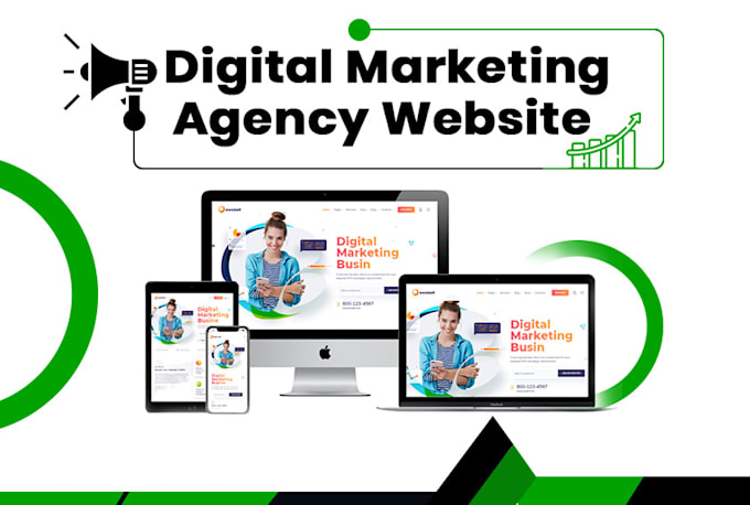 design digital marketing agency website