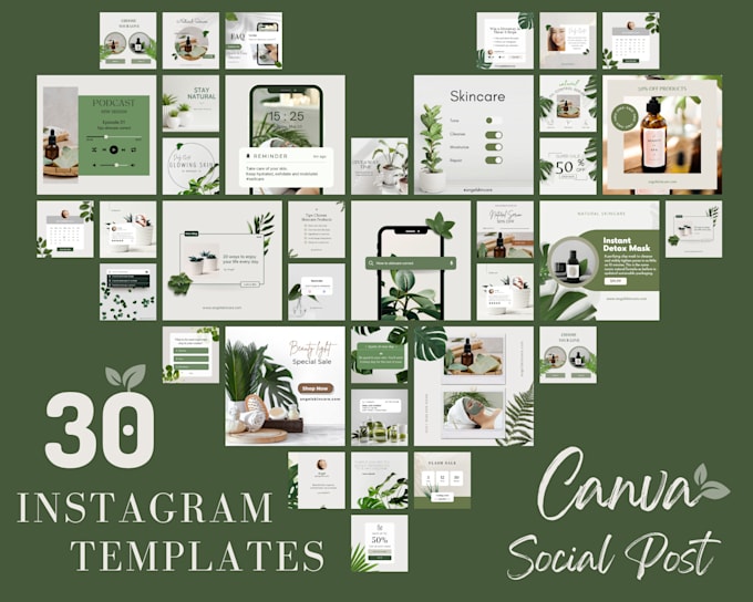 Diseña plantillas de canva para tus publicaciones en redes sociales.