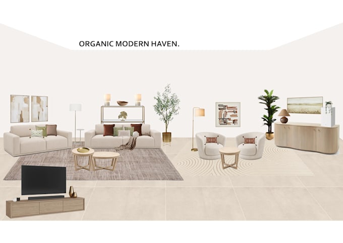 provide partial furniture sourcing for your room