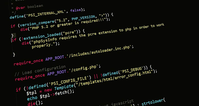 develop web application using PHP