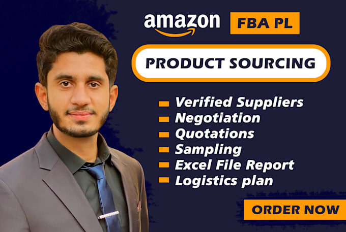 I will be your amazon product sourcing, alibaba sourcing and supplier sourcing agent