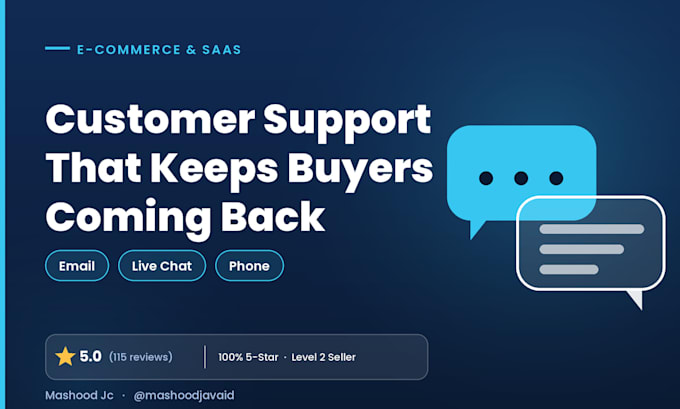 provide customer support, email, livechat and call support
