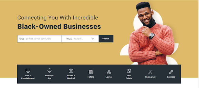 develop business directory website with geo listing feature