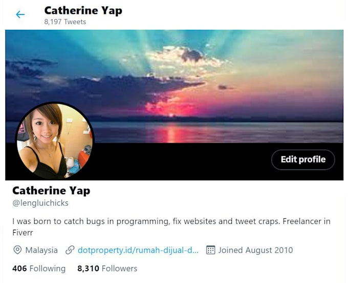 tweet your message to over 8,300 followers