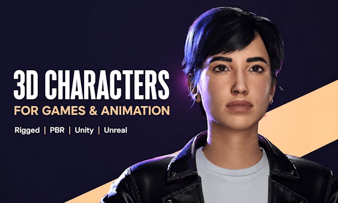 do 3d character modeling for games and animation