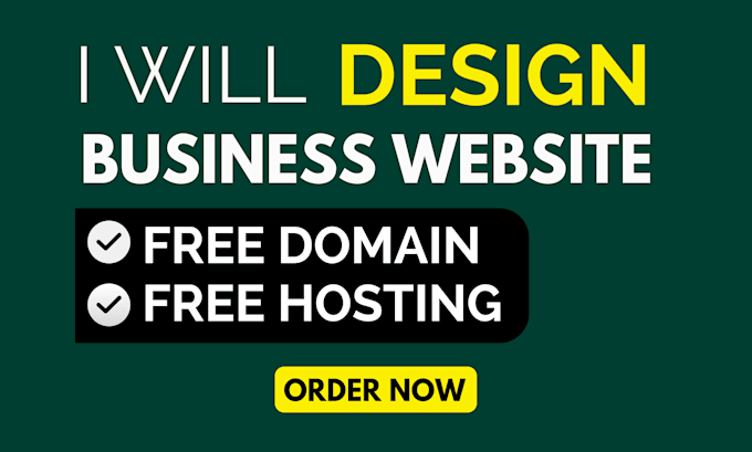 website development with free domain and hosting