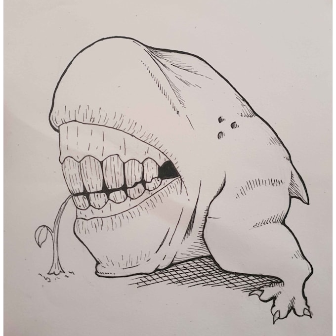 do a drawing for you and deliver it digitally
