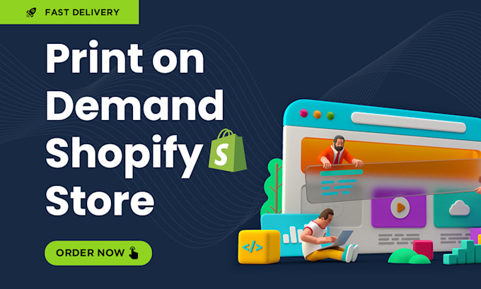 create a premium print on demand shopify store