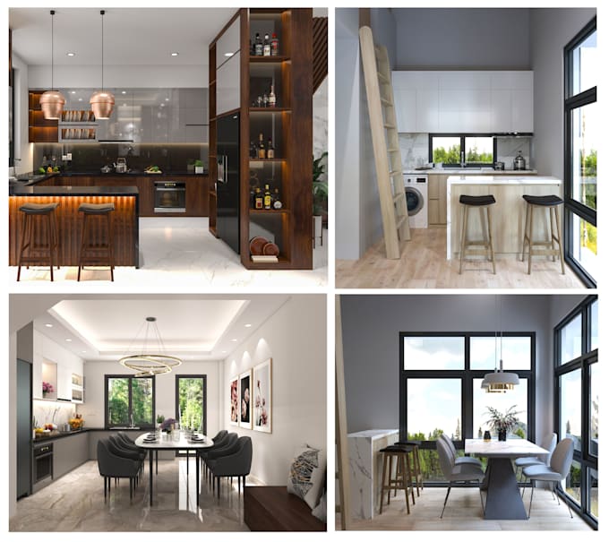 render your kitchen perfectly