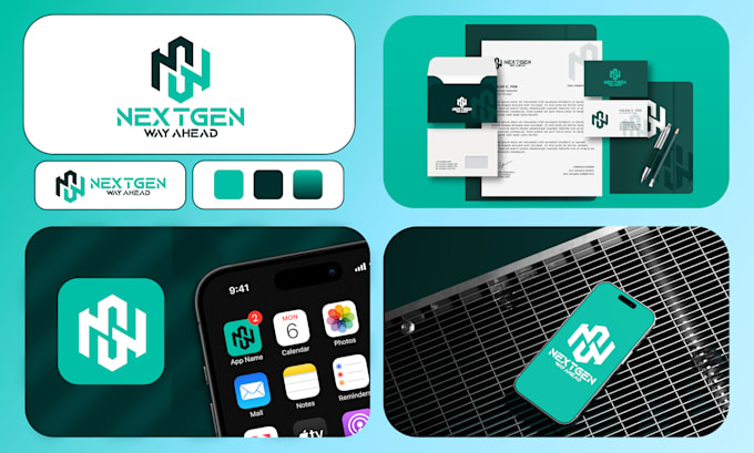 design brand style guide, brand identity and full branding kit