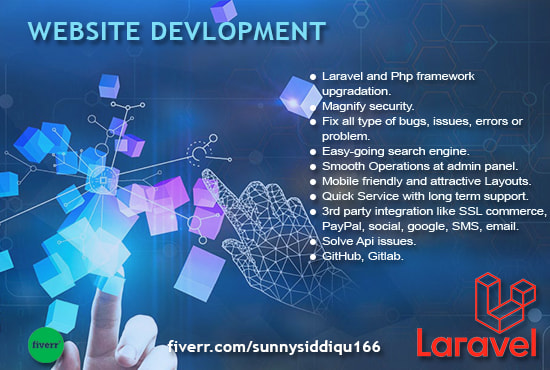 assure professional custom PHP laravel backend solutions