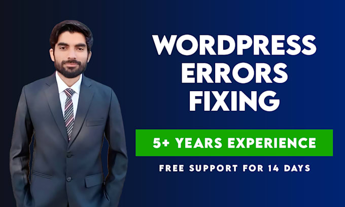 fix wordpress issues, fix wordpress error or bug