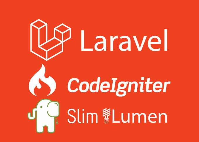 make custom new or existing applications using laravel, codeigniter or slim