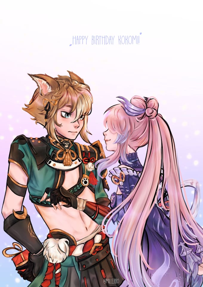 draw cute and colorful art