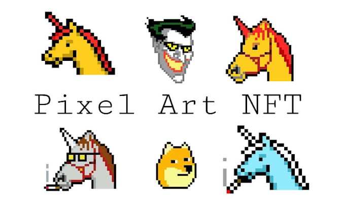 create pixel art nfts