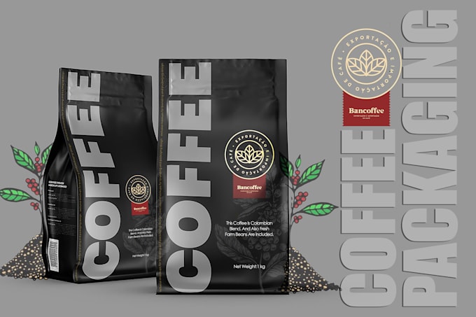 do coffee label, coffee packaging, product packaging design