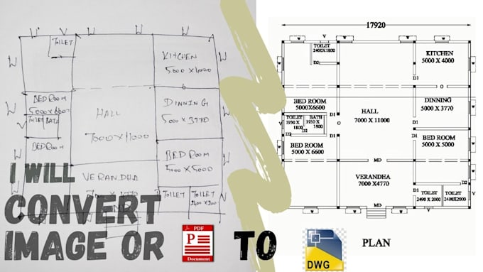 convert image to autocad drawing