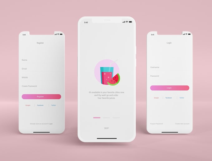 Build you one screen for your app with flutter by Lamasalah | Fiverr