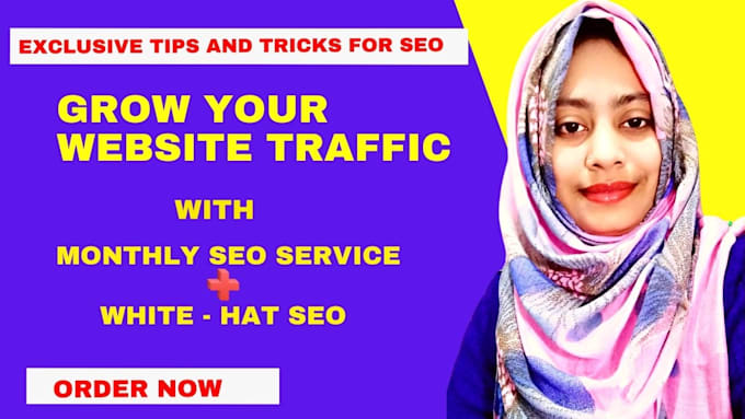 Do audit and white hat monthly seo service to get top rank by Zannat555 ...