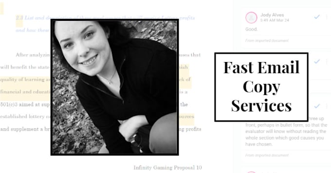 create powerful email copy