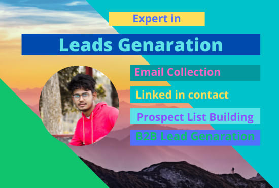 do b2b linkedin lead generation and prospect email list