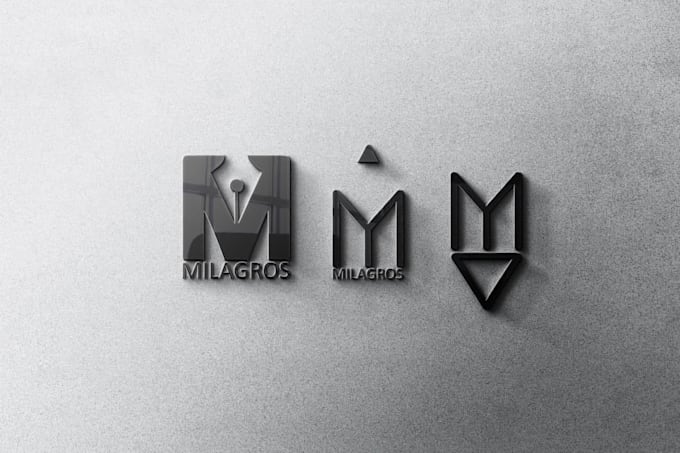 create trendy typography logo design