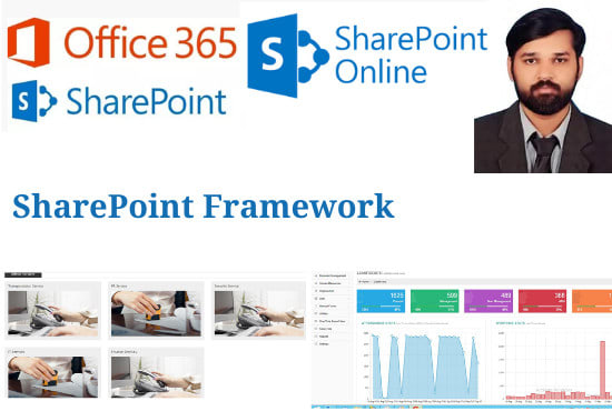 develop list, workflows, webpart, spfx and any custom sharepoint intranet portal