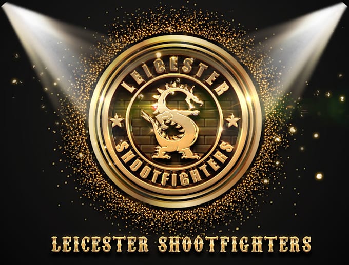 design 3d gold metallic logo in 24 hours