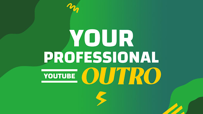 create an epic youtube outro