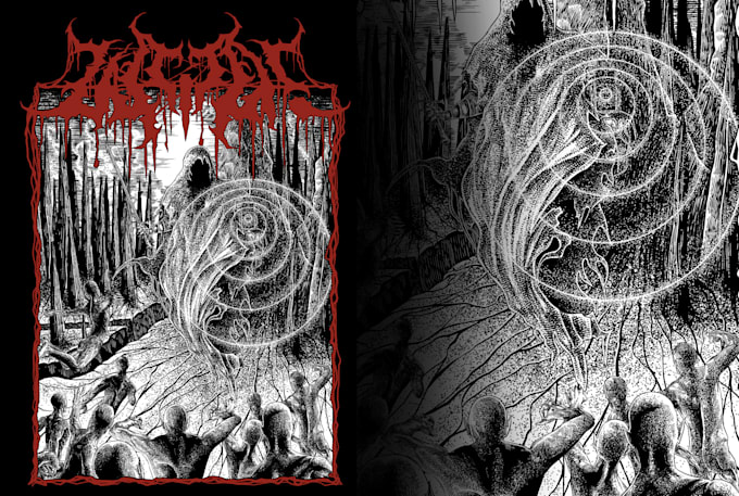 do dark art illustration