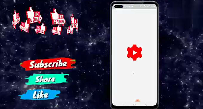 edit videos with animation background