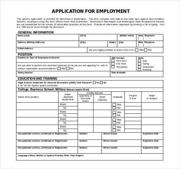 Make Application Forms At Microsoft Word By Hifzasheikh398 Fiverr