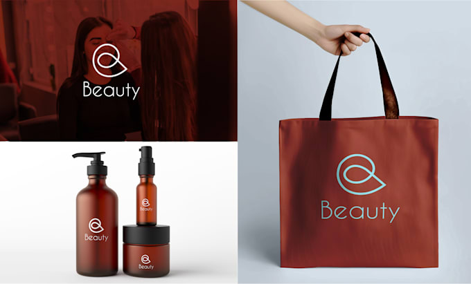 create a minimalist logo and brand identity with complete branding kit