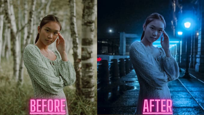 do professional photoshop edit and retouch