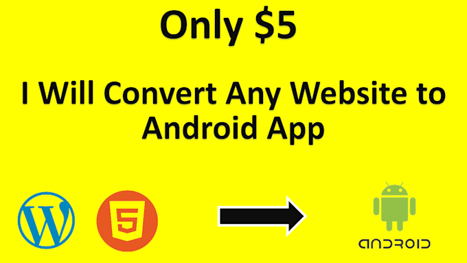 convert website to android app