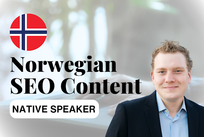 expertly handcraft norwegian SEO website content