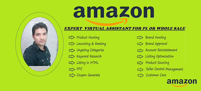 be your expert pl and wholesale amazon  virtual assistant