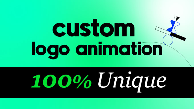 create unique 2d custom logo animation