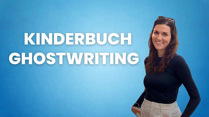 be your german book and ebook ghostwriter for kids stories