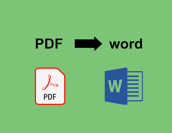 convert PDF to word