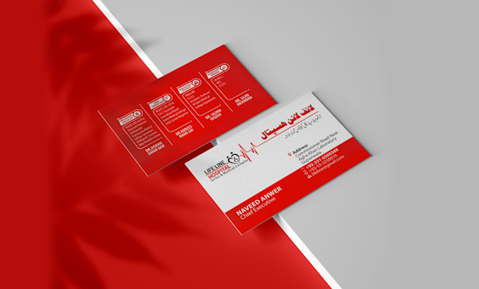 professional creative, modern business card design service
