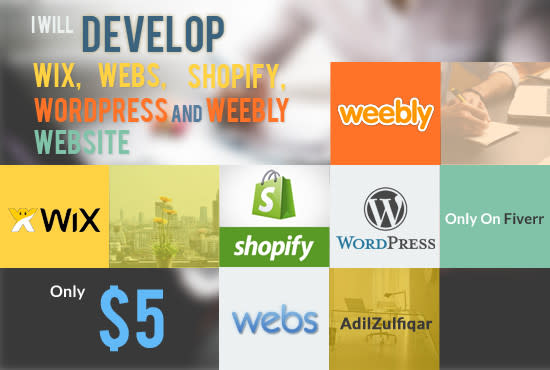 develop your business or ecommerce website in wordpress