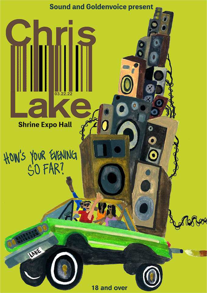 create a poster for your concert