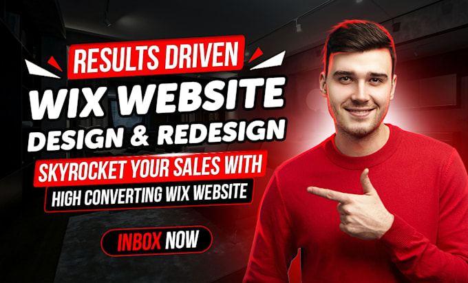design or develop a professional wix website or redesign a business wix website