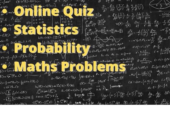 help you in maths, statistics, probability and problem solving